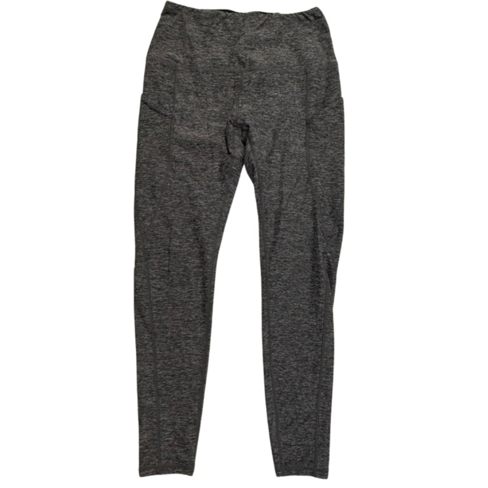 ODODOS Leggings Womens Size Med Grey Workout Active Leggings Yoga Pants Pockets